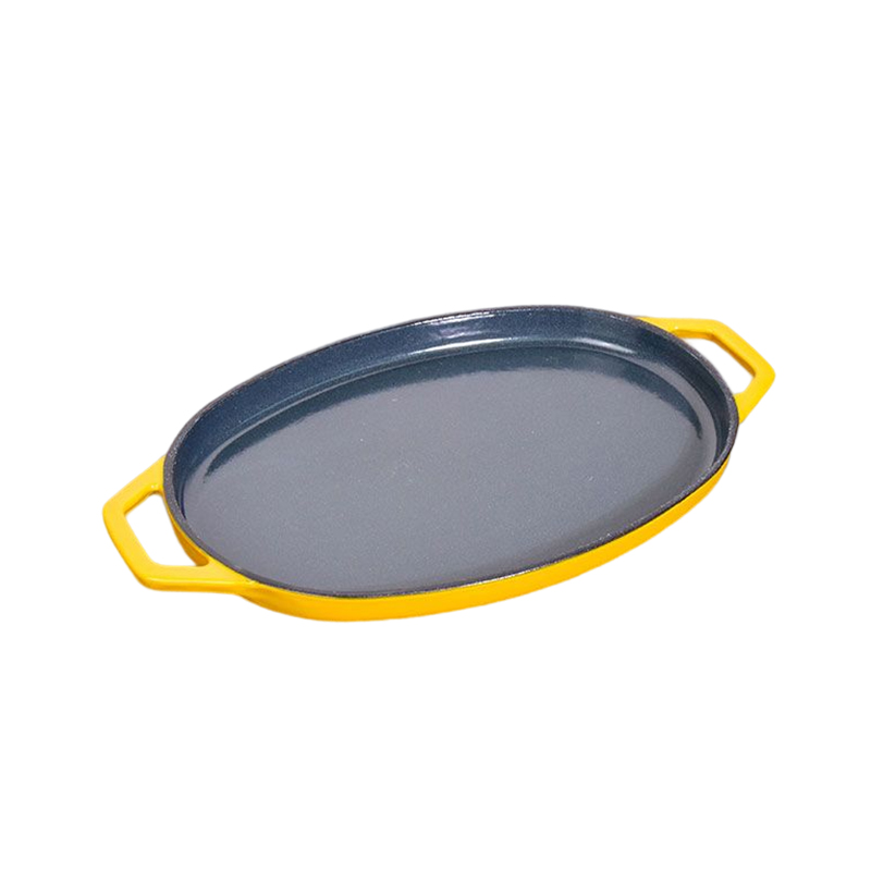 YFEF15 Cast Iron Enamelled Frying Pan